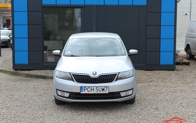 Skoda RAPID cena 21900 przebieg: 254545, rok produkcji 2014 z Pelplin małe 137